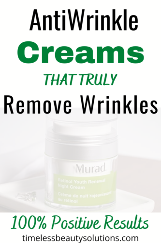 The best anti wrinkle creams