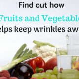 Fruit and vegetable as a wrinkle remedy