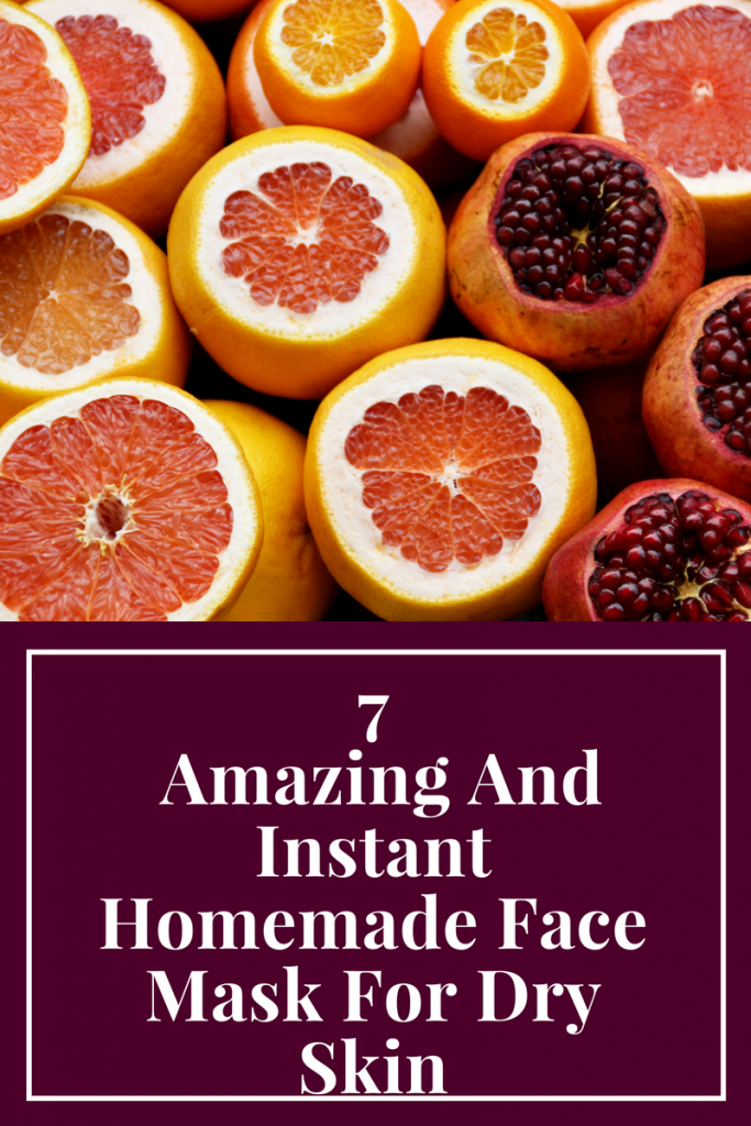 7 Amazing And Instant Homemade Face Mask For Dry Skin