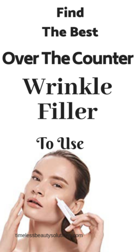 Using wrinkle filler
