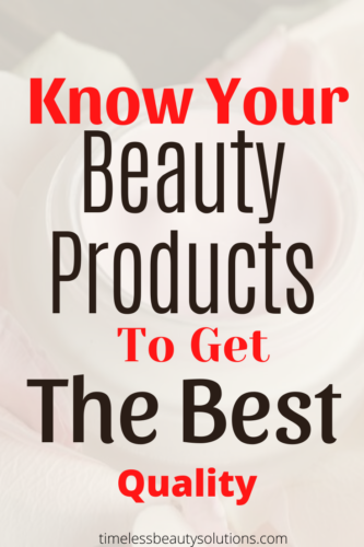 Do You Know What Is In Beauty Products You Are Using?