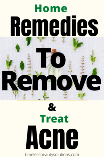 Home Remedies For Acne Treatment
