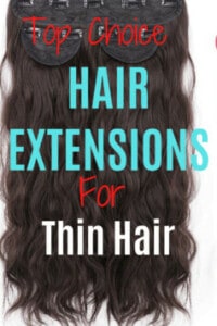 Best Hair Extensions For Thin Hair that will not damage your natural hair but give you immediate length and volume