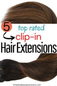 Clip in Hair Extensions to choose from, silicone weft clip-in extensions to more affordable extensions for fine to naturally curly hair.