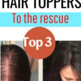 Hair toppers for women with thinning hair